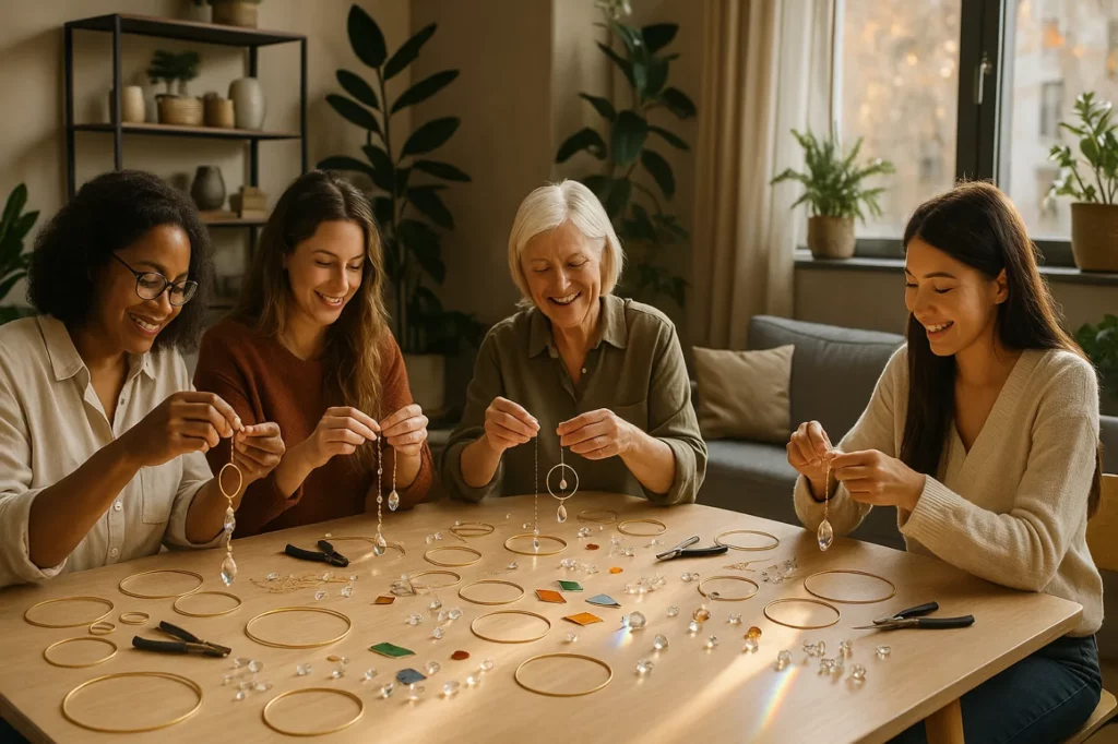 Suncatchers et solstice d&rsquo;été : organiser des évènements lumineux à la maison