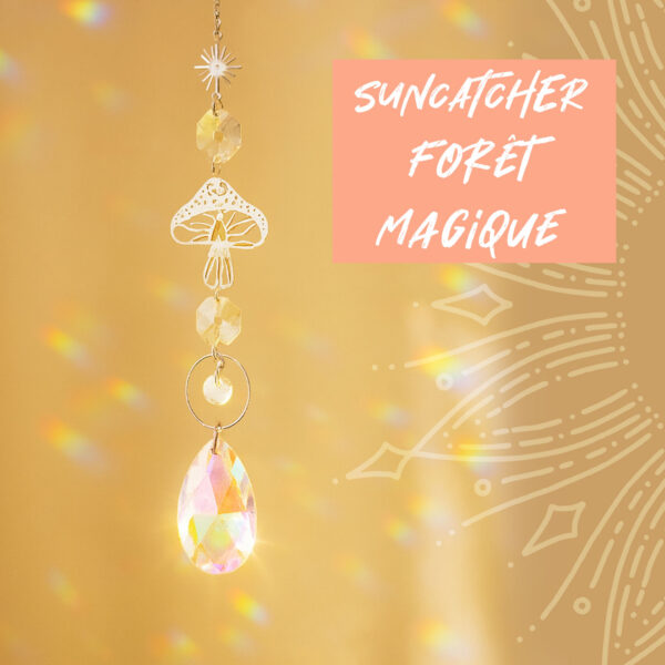 Attrape soleil en acier inoxydable couleur argent avec champignon
