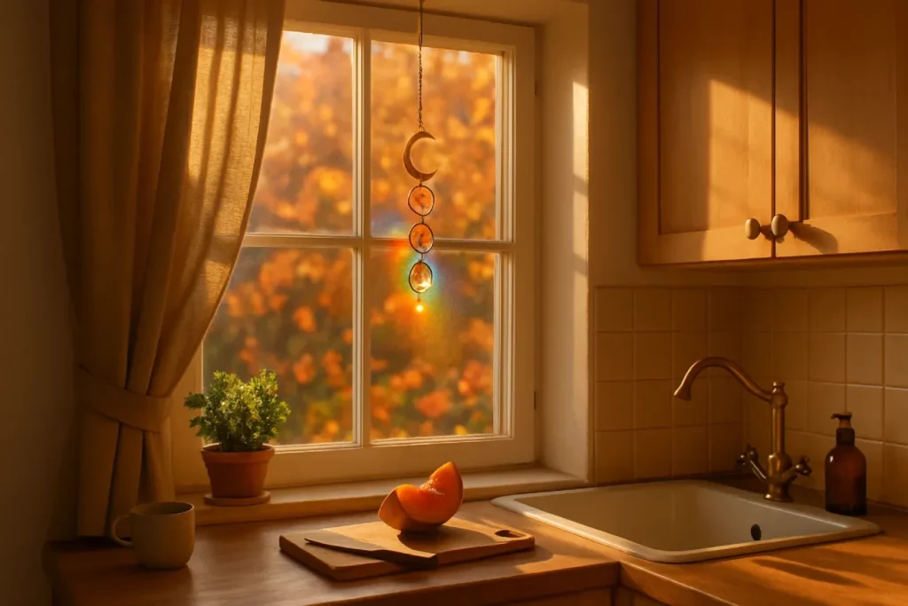 Capter la lumière d’automne avec votre attrape-soleil