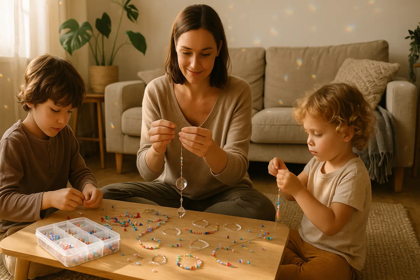 Créer un attrape-soleil DIY avec vos enfants en 5 étapes