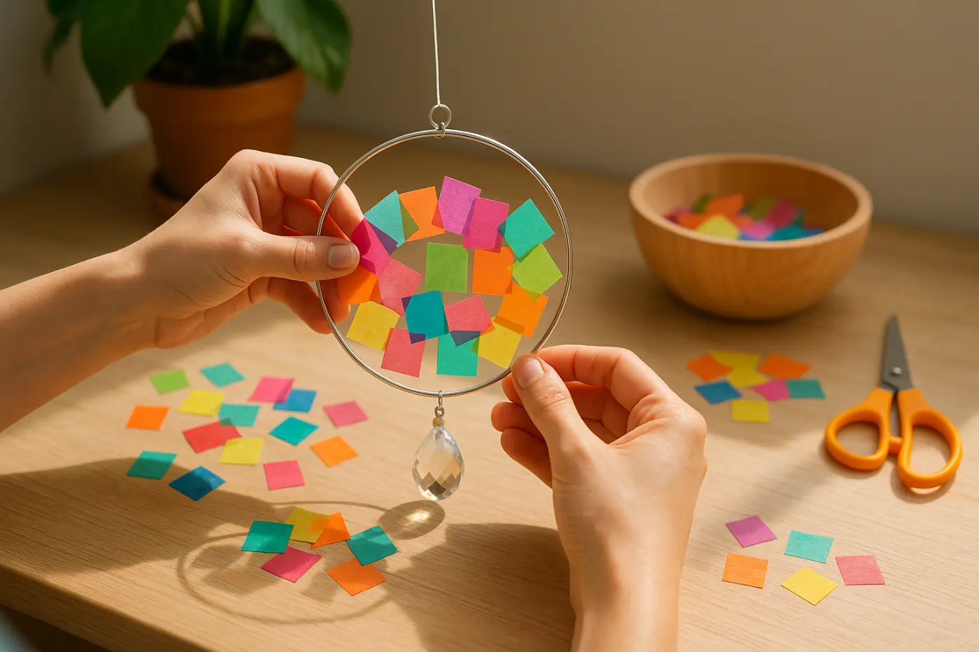 Fabriquer votre attrape-soleil : la méthode simple à la maison