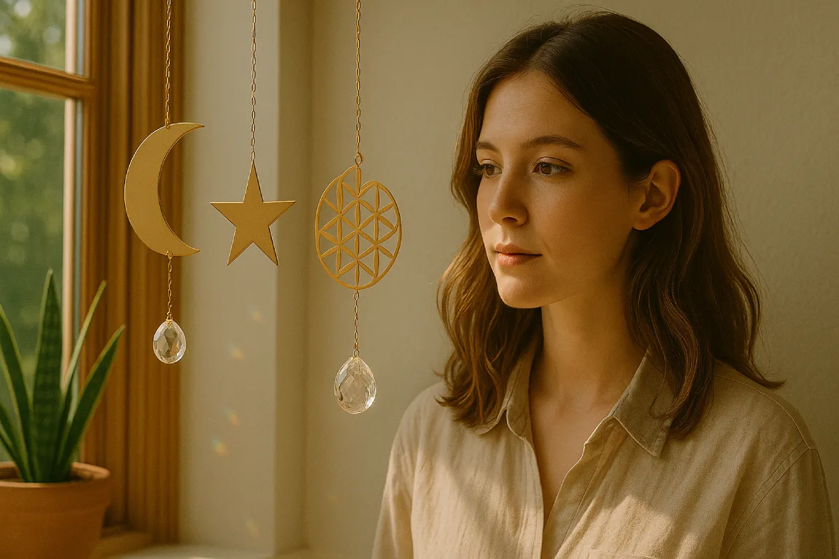 La symbolique des formes pour votre attrape-soleil : lune, étoile, mandala…