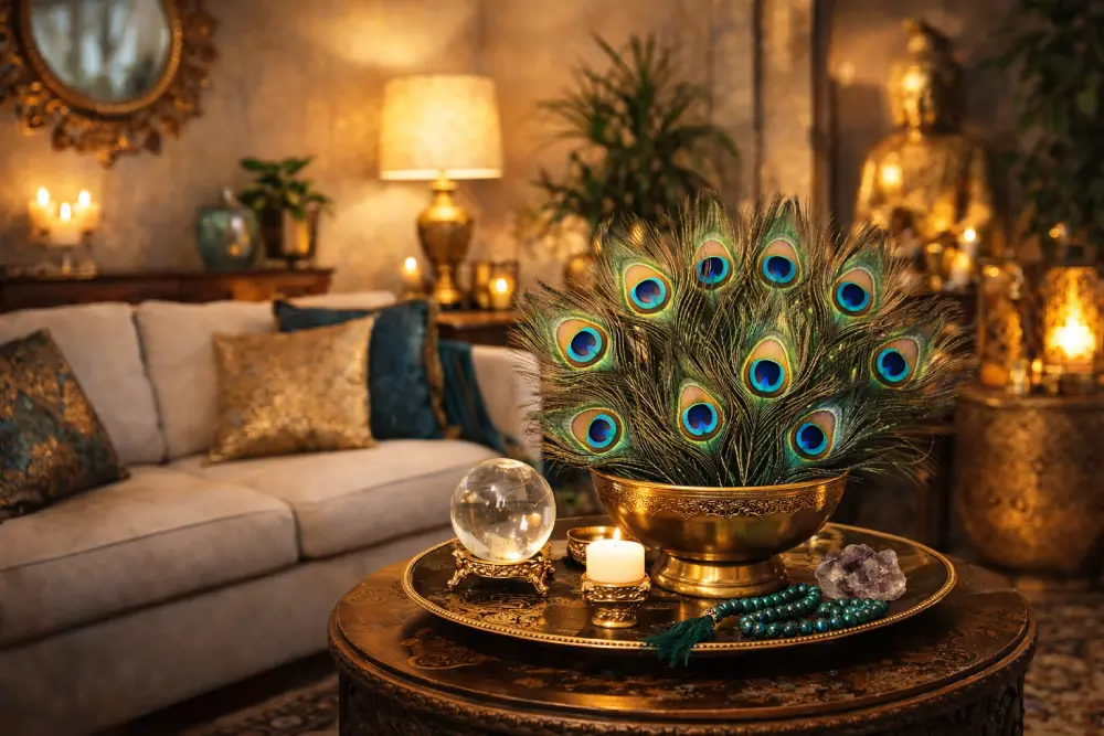 5. Plume de paon et Feng Shui : où la placer ?
