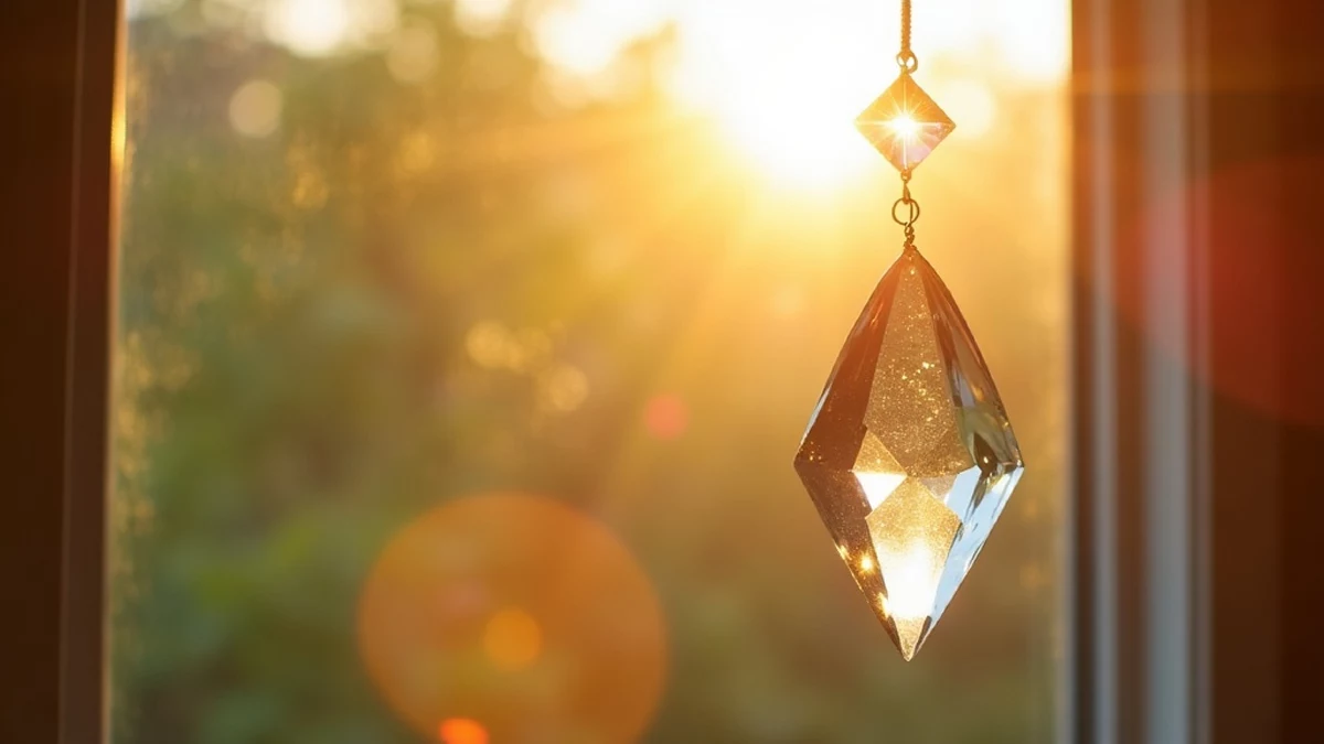 Attrape-soleil et feng shui : comment positionner votre cristal pour attirer l'énergie positive dans chaque pièce — attrape-soleil suncatcher MonSuncatcher
